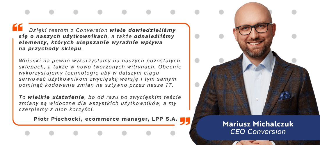 opinia Reserved o firmie analitycznej Conversion