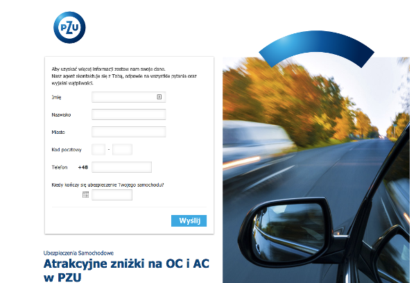Dopasowanie Landing Page
