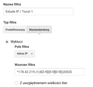 Filtr w wyrażeniach regularnych w Google Analytics, regex w Google Analytics regularne w Google Analytics, regex w Google Analytics