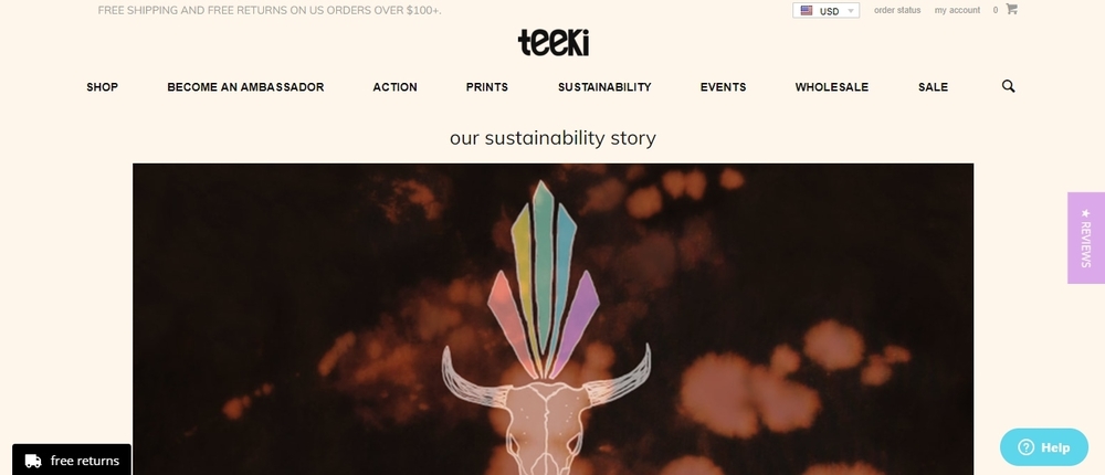 teeki ecommerce