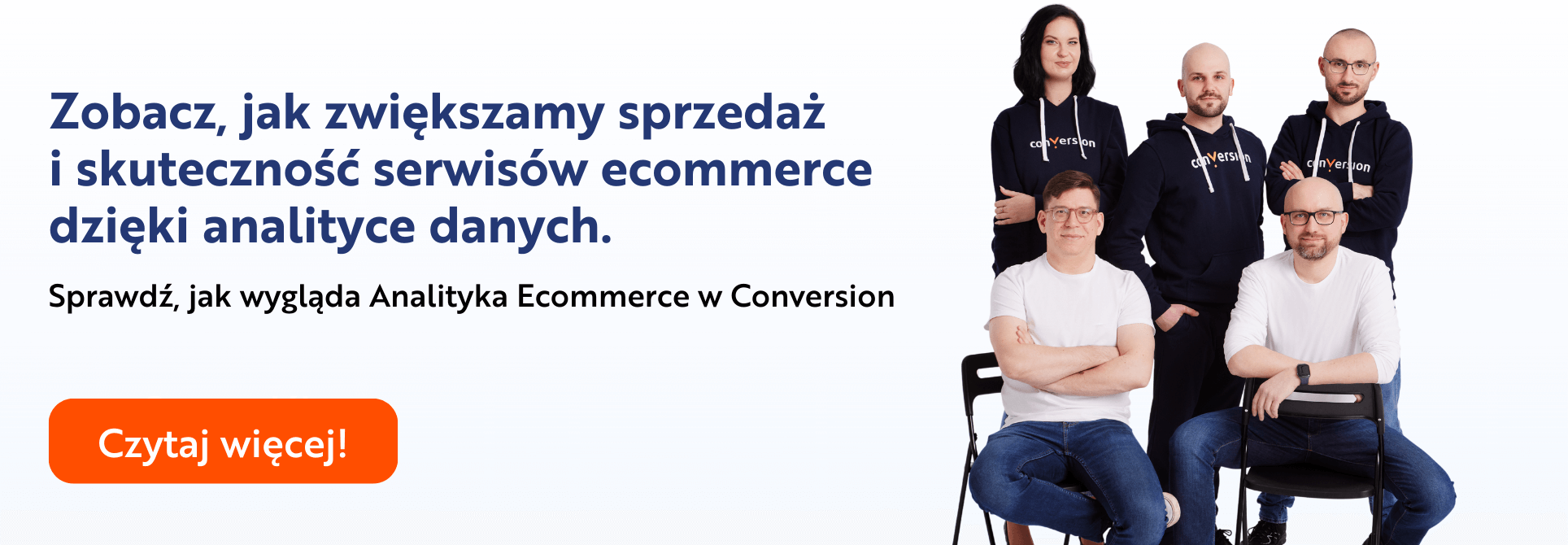 baner o usłudze analityka ecommerce