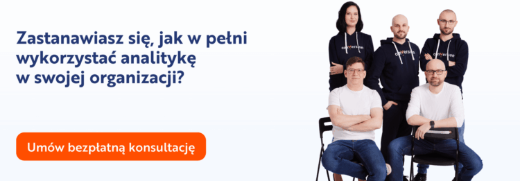 baner analityka w twojej organizacji
